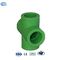 Πράσινο μπλουζάκι μείωσης PPR DIN16962 Εξαρτήματα σωλήνων PPR Γρήγορη ζεύξη